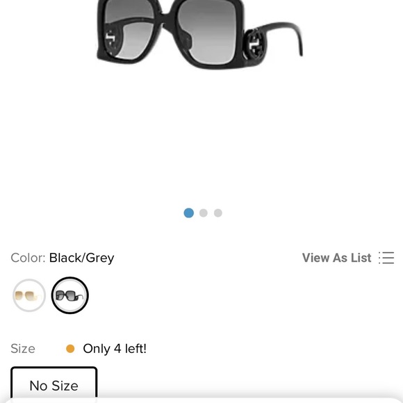 Used Gucci Shades - Picture 3 of 3